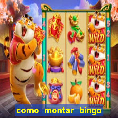 como montar bingo brinquedos toia